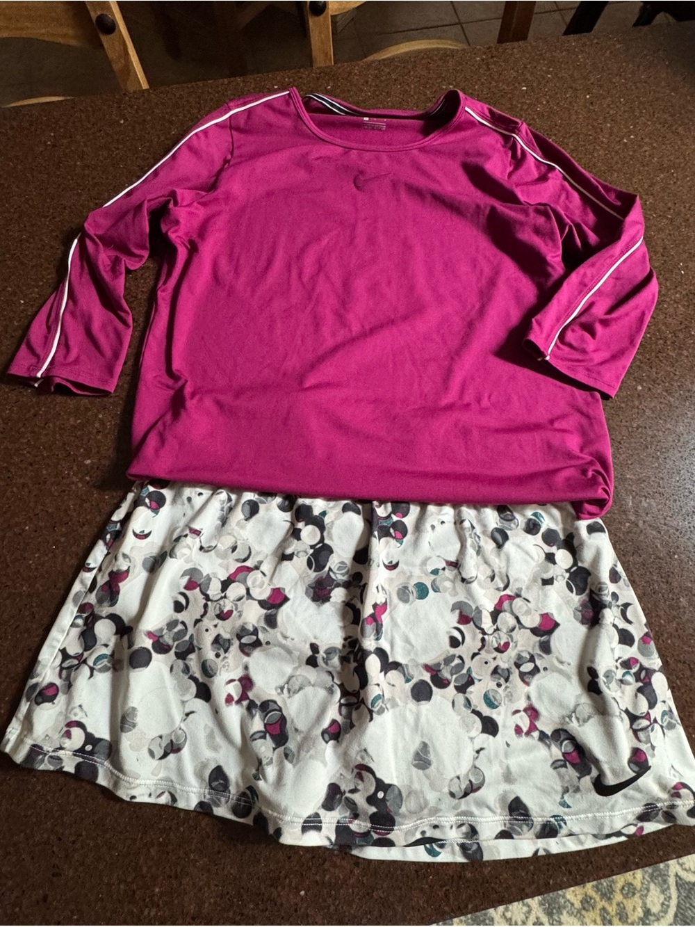 Nike slim fit tennis skirt